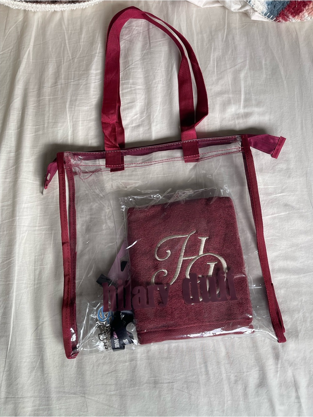 Hilary Duff Lucky Me Tour VIP gift bag